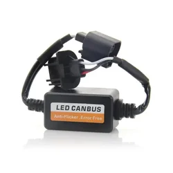 Car 12v 1/2/4PCS Warning Canceler Plug&play Car Led Canbus Load Resistor Controller H1/h3/h4/h7/h8/h9/h11 Led Decoder Durable