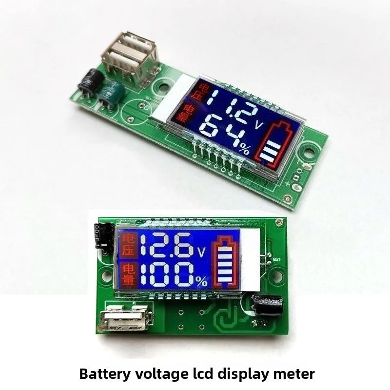 22.5W Fast Charging Module TFT Color Screen Digital DIY Power Bank Kit 21700 Battery Case Fast Charging Mini Portable Power