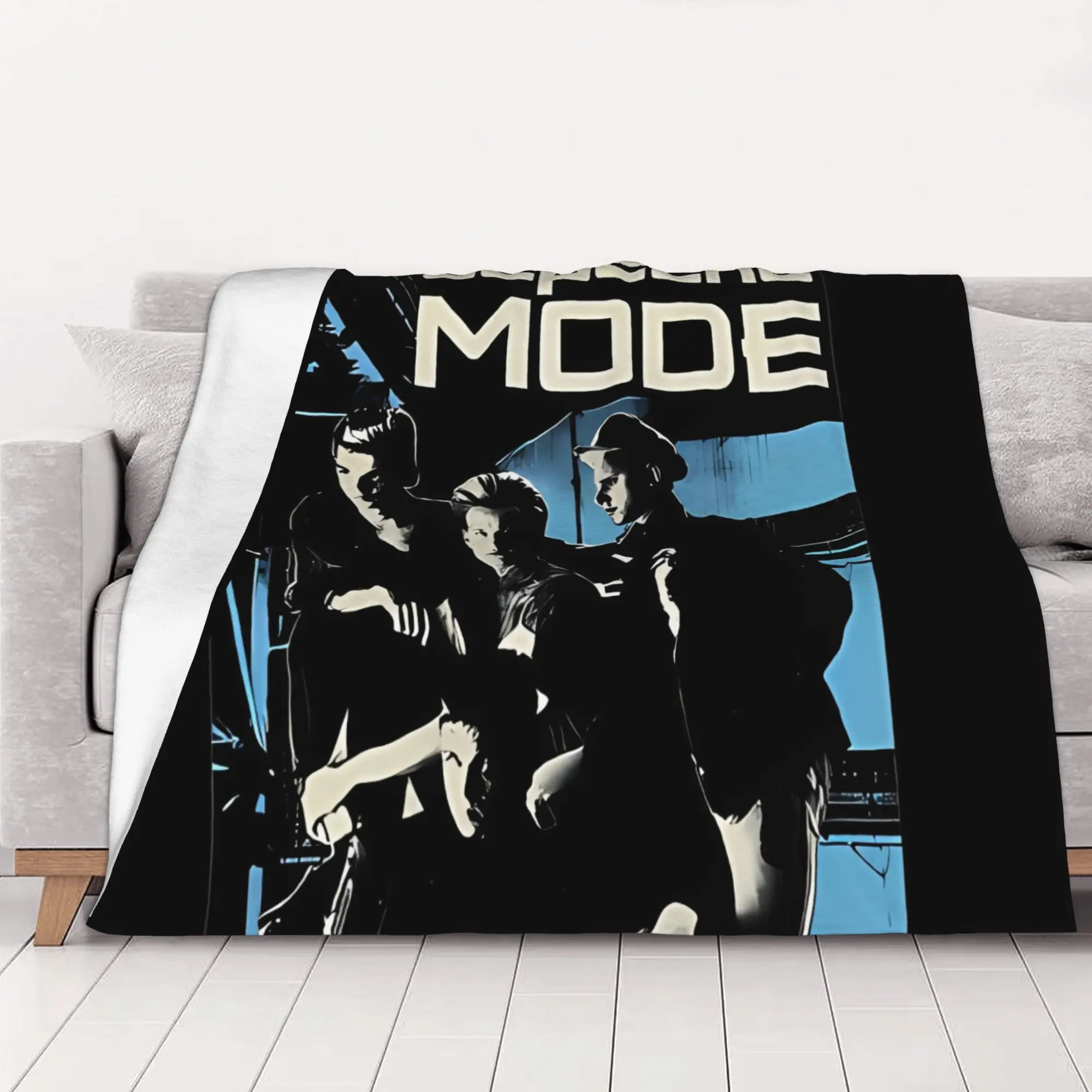 1PC home Cute Room Decor dDepeche MODE  Band Blanket Throw Blanket Depeche Band Mode Novelty Warm Blanket All Season