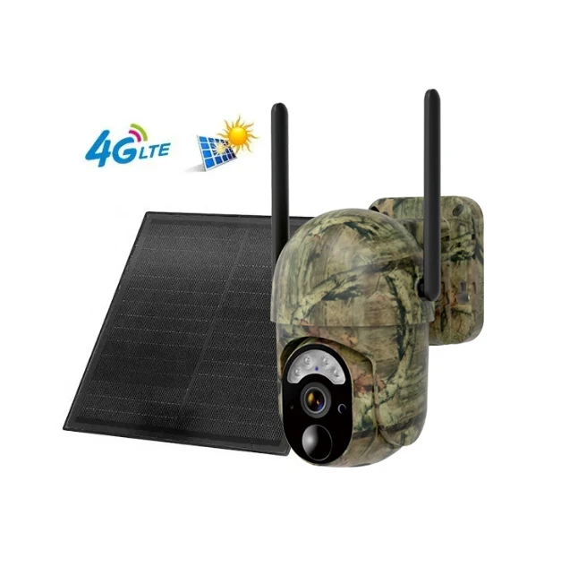 

Wholesale Hot Selling Outdoor 3MP 4MP 4G Trail Hunting Solar Camera Long Distance Night Vision Forest Camera CMOS