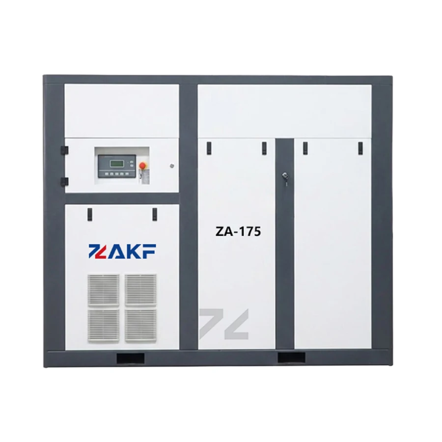 ZAKF CE Certification 132kw 175  IP54 380V/50HZ Fixed Speed Screw air Compressor for Large and Medium-sized Production Lines