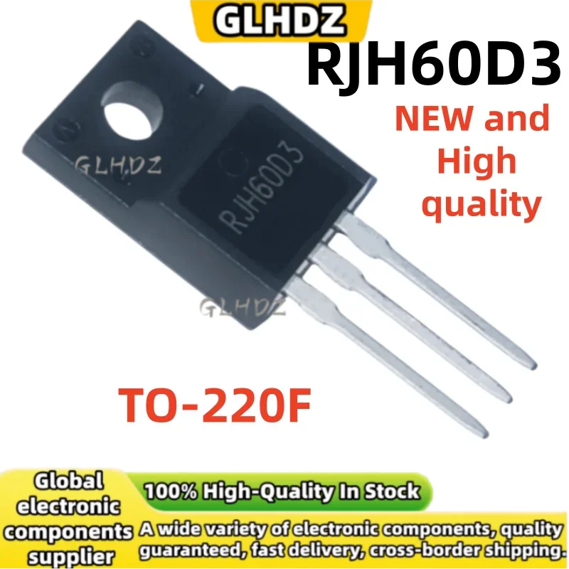 High Quality 10-30PCS RJH60D3 MOS Field Effect TO-220F Transistor In The Warehouse