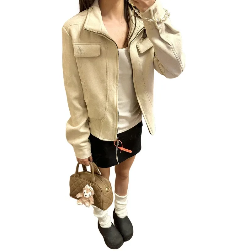 Huge Good-looking Unique and Beautiful Early Spring Short Coat Women's Autumn and Winter 2026 New Popular Korean Jacket Top