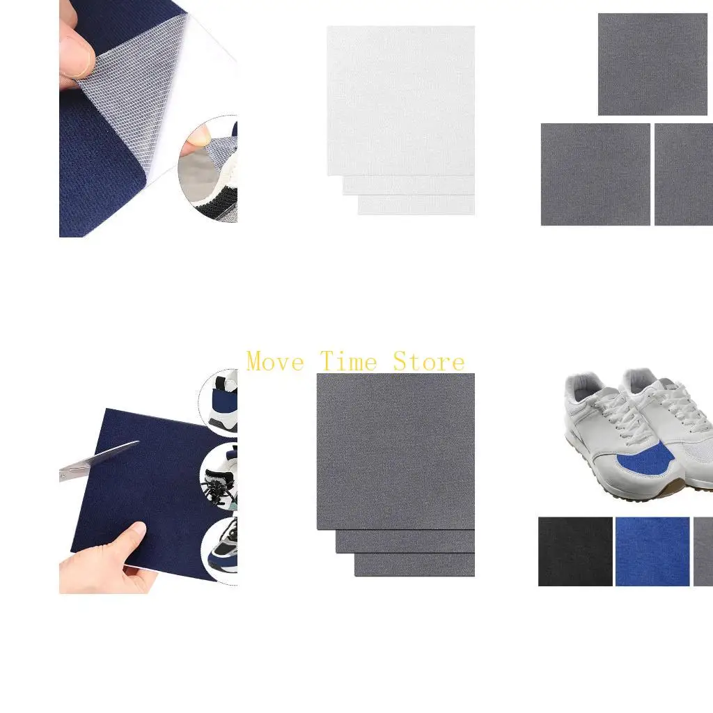 

92ME 3Pcs Adhesive Sports Shoes Repair Stickers Foot Care Pad Enduring