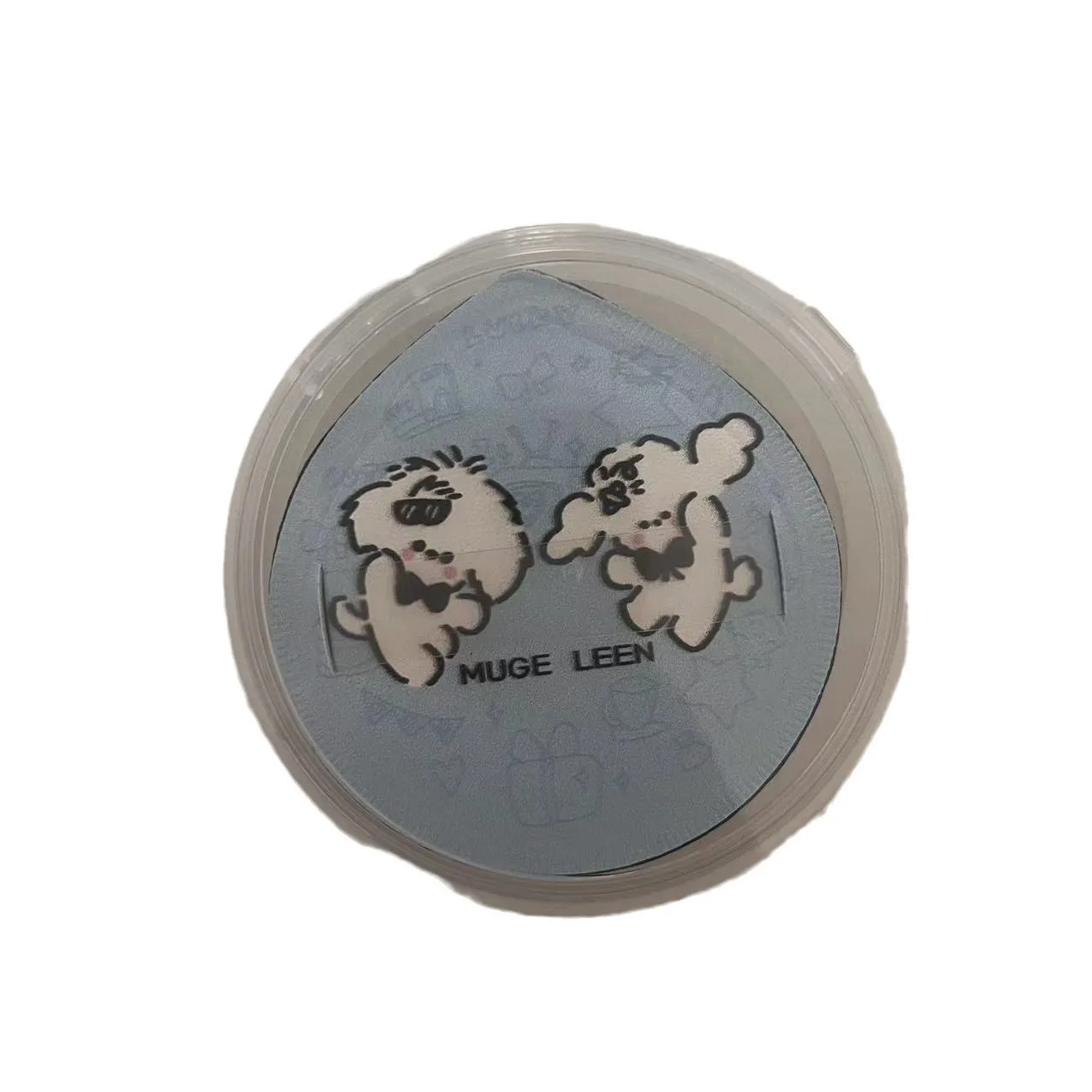 MUGELEEN Puppy Cotton Candy Powder Puff, Dry Wet Dual-Purpose, Super Non Powdery, Gąbka Miękka, przyjazna dla skóry, Q-Bouncy i Snug