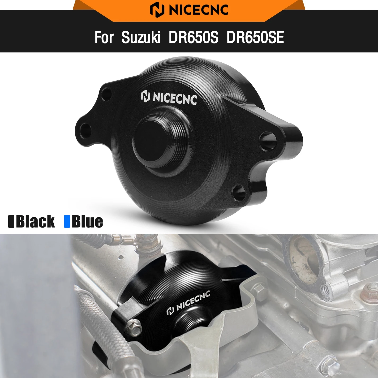 

For Suzuki DR650S DR650SE DR650S/SE 1996-2023 2024 Starter Motor End-Cap DR 650 S DR 650 SE DR650 S DR650 SE DR 650S DR 650SE