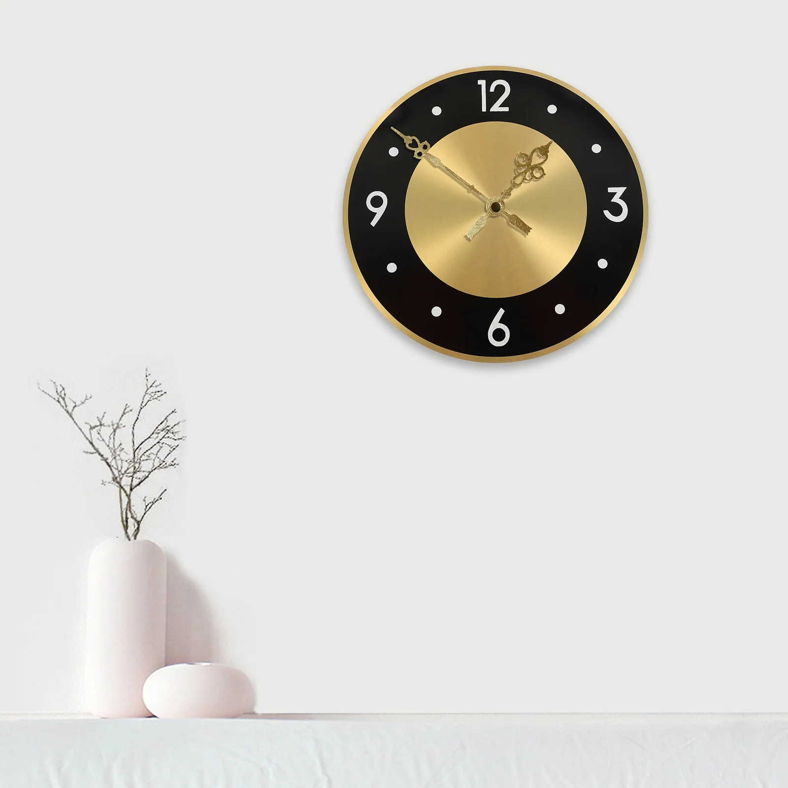 

European Style Dial Replacement: Round Metal Vintage Wall Clock Face For Diy Repair Home Decor Craft Projects Clock