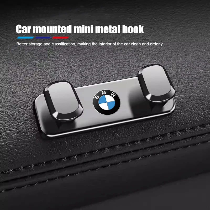 Car Metal Mini Storage Hooks Bracket For BMW G30 G32 G20 G02 G05 G06 G07 G26 X1 X2 X3 X5 X4 X6 X7 F25 F26 F15 F16 E90 E91 E92 M3