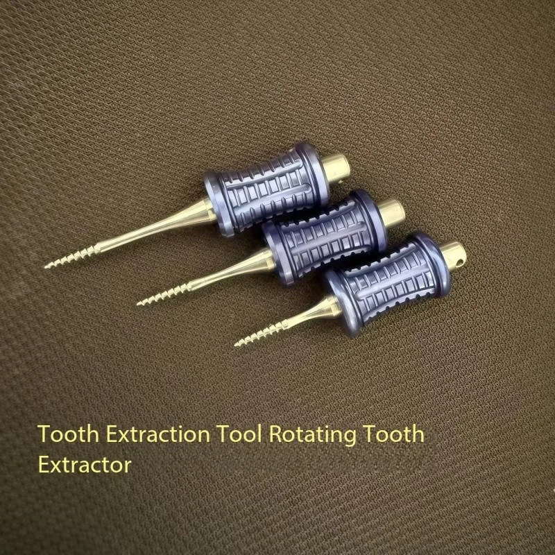 1Pc Dental Broken Root Drill Residual Root Extractor Stainless Steel Apical Root Fragment Removal Instrument for Dental Clinic
