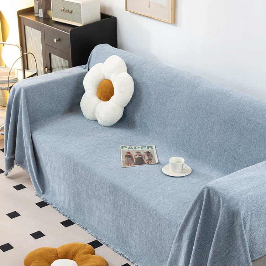 

Non-Slip Cloth Sofa Cushion Blanket Sofa Cover Multi Functional Couch Chair Tapestry Decorative Dust Cover Furniture Protector
