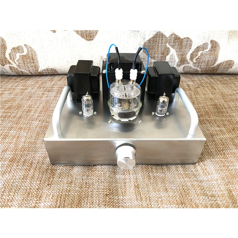 6J1 FU32 Luxury Fever Electronic Tube And Bile Machine Power Amplifier Kit/Finished Silver Version