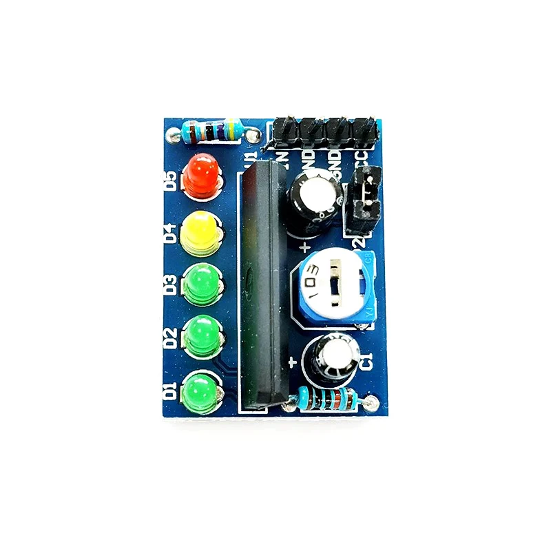 DC 3.5V-16V KA2284 Power Audio Voltage Level Indicator Battery Capacity Indicator Red Green LED for Voltmeter Volume VU Meter