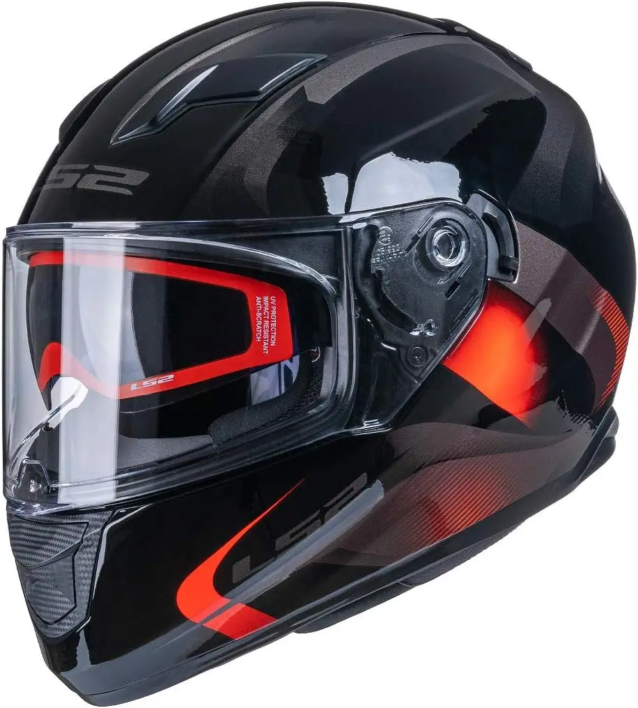 Visière de casque de moto anti-buée et anti-fumée, équipement de moto transparent, inserts de visière, FF353 Rine