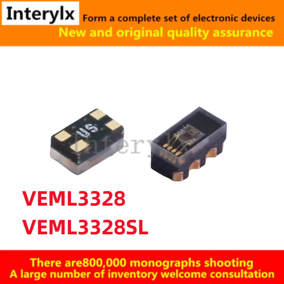 10Pcs/Lot Original genuine VEML3328 VEML3328SL RGBCIR color ambient light sensor
