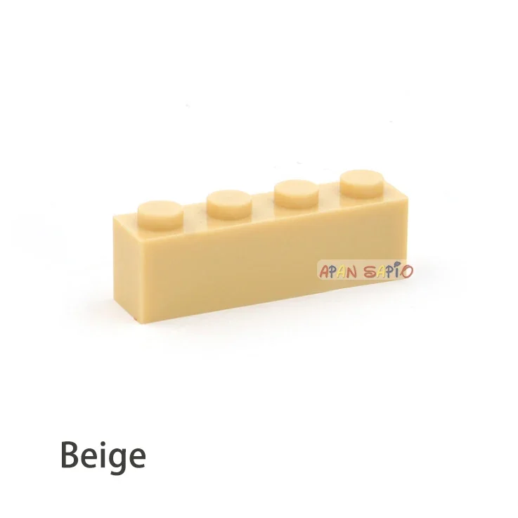 200 stücke 1x4 Punkte DIY Bausteine Dicke Zahlen Bricks Pädagogisches Kreatives Spielzeug für Kinder Größe Kompatibel mit 3010