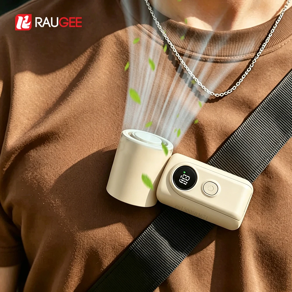 Tragbarer Handventilator, Mini-Clip-Ventilator mit Schirmhalterfunktion, wiederaufladbarer USB-Ventilator für den persönlichen Gebrauch, für Camping im Freien