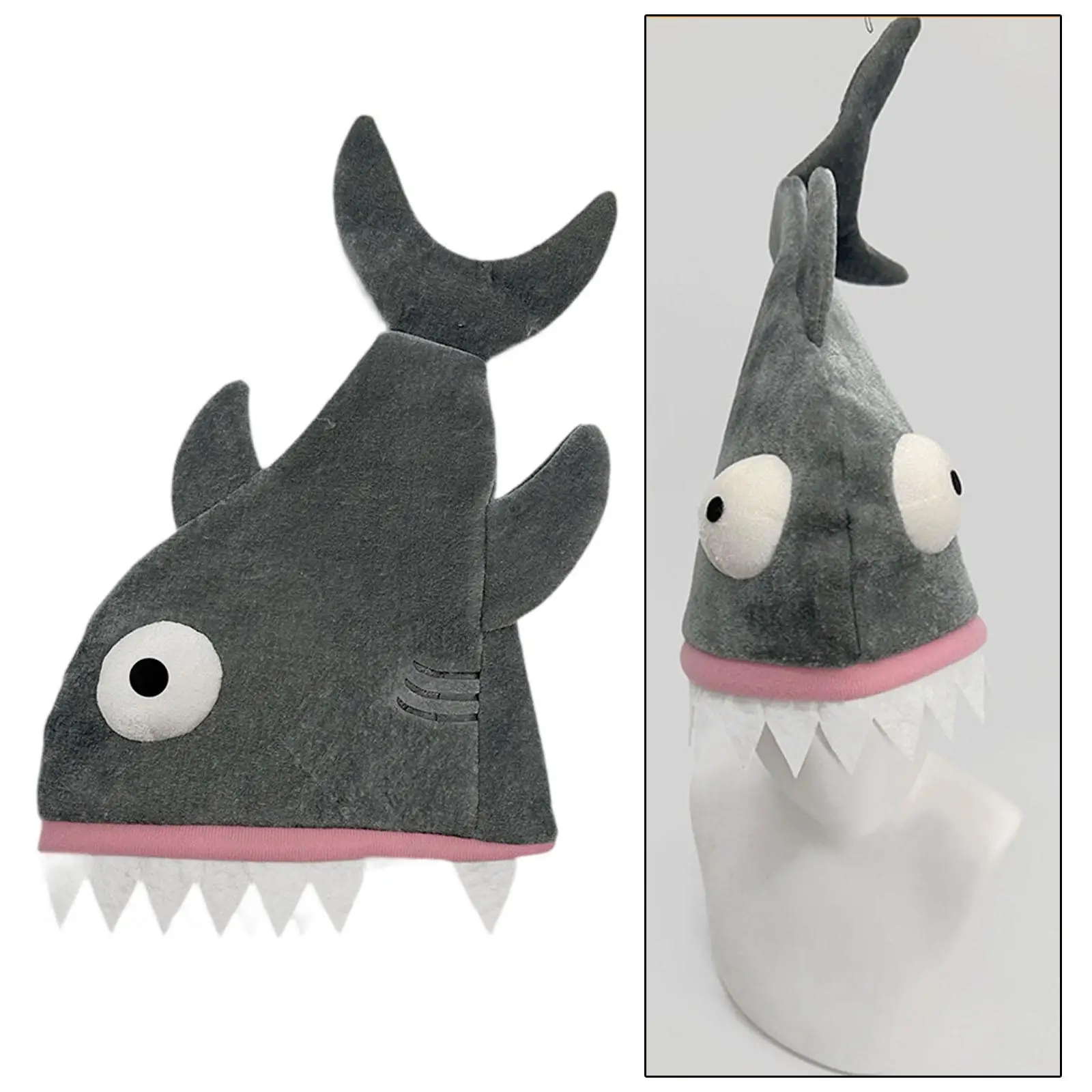 

Funny Shark Hat Fancy Dress Party Supplies for Photo Props Birthday Adults
