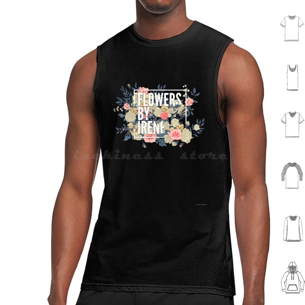 Flowers By Irene Tank Tops Print Cotton The Fbi Fbi Van Flowers By Irene Homer Bart Marge Lisa Maggie Flowers Pretty