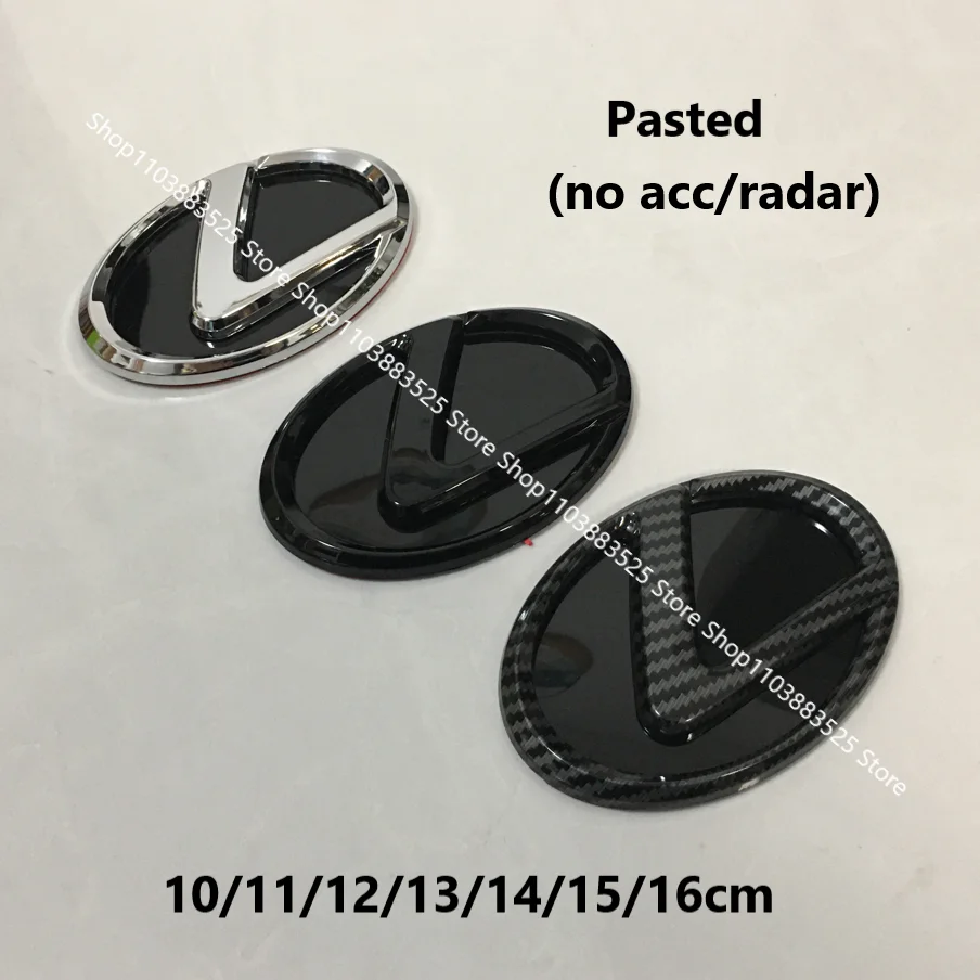 

100-160mm Front Grille Rear Trunk Badge Pasted Replacement Sticker for Lexus GS GX IS LS LX NX RX ES 220D IS300 Ct200h IS250