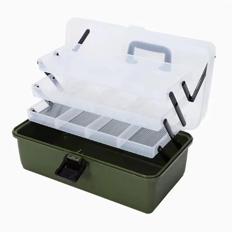 -A89Z Portable Fishing Tackle Storage Box Adjustable Compartments Ideal For Outdoor Fishing Gear