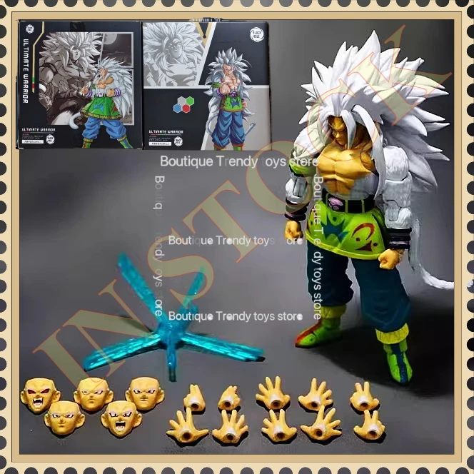 

In Stock Black Hole Dragon Ball Super Saiyan SSJ4 SSJ5 Son Goku Son Gohan AF Xicor Anime Action Figure Model Toy Gift