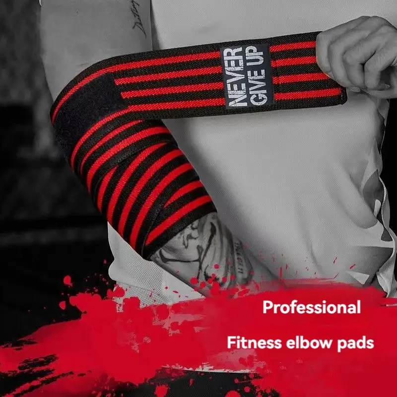Sportowa osłona łokcia Ciśnienie nawijania Nakładka na łokieć Ławka Podnoszenie ciężarów Sprzęt ochronny Sprzęt do ćwiczeń Sprzęt Booster Stripe