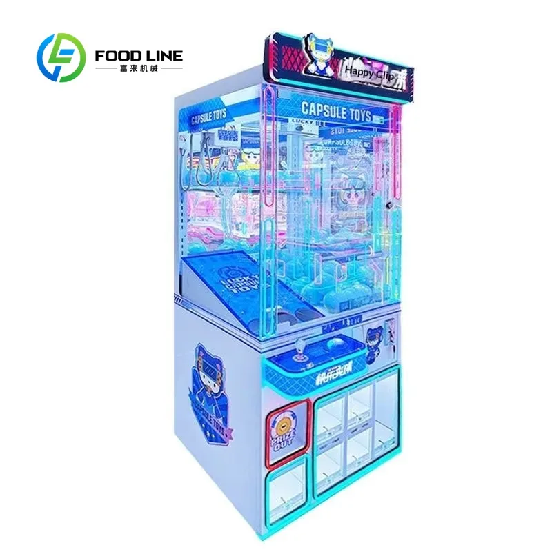 customized capsule toy machine prize redemption unit metal cabinet coin‑operated arcade for family entertainment centre Asia