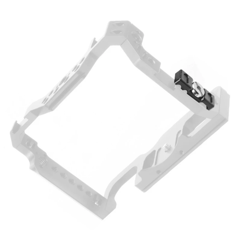 Practical DSLR Camera Cage Cable Clamp Aluminum Alloy Light Bracket L Board Wire Organizers with Screw and Tool