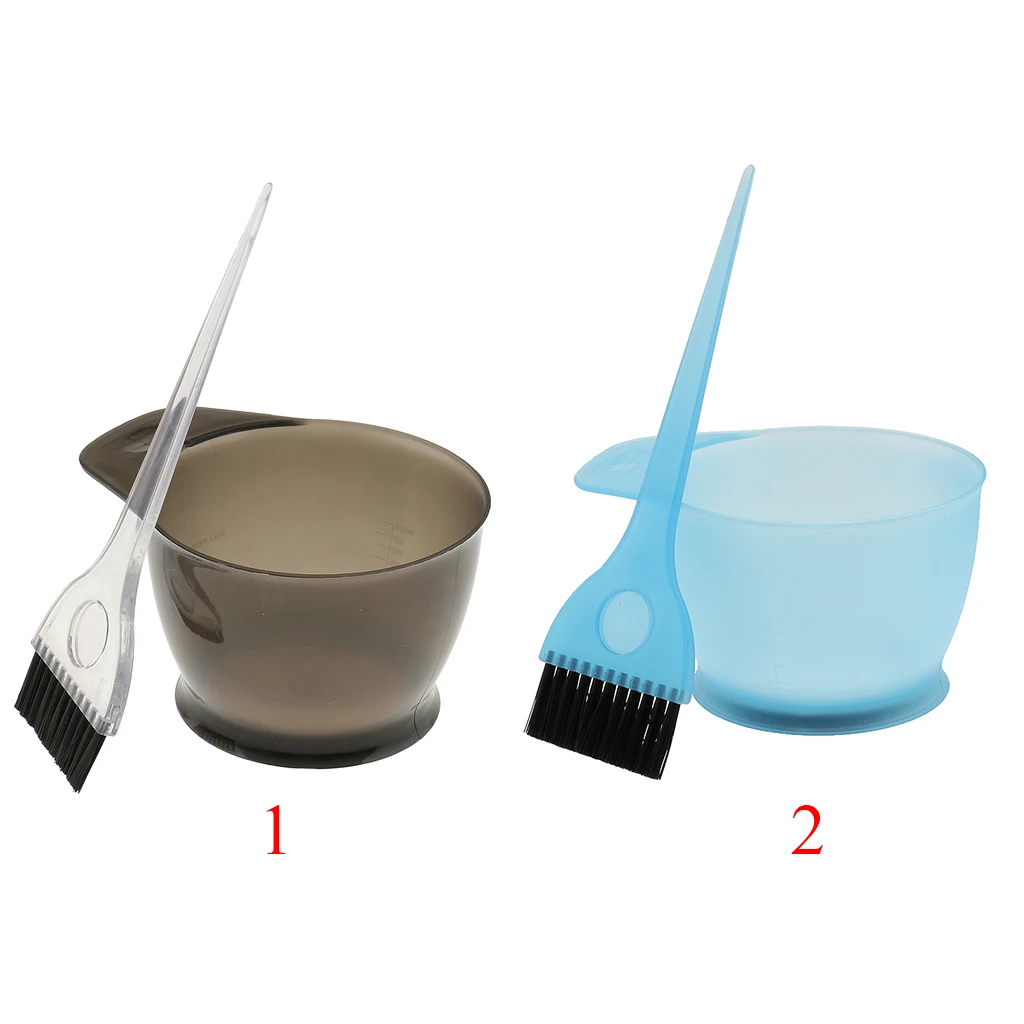 

Salon Hair Coloring Dyeing Color Dye Brush Comb Mixing Bowl