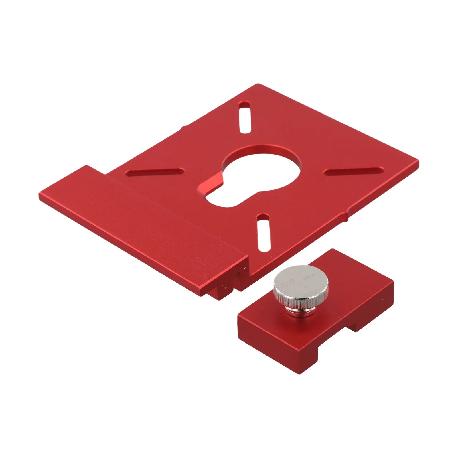 1 Set Woodworking Guide Rail Adapter Straight Line Milling Groove Auxiliary Bracket With Limiter For Cutting With Rail Stop