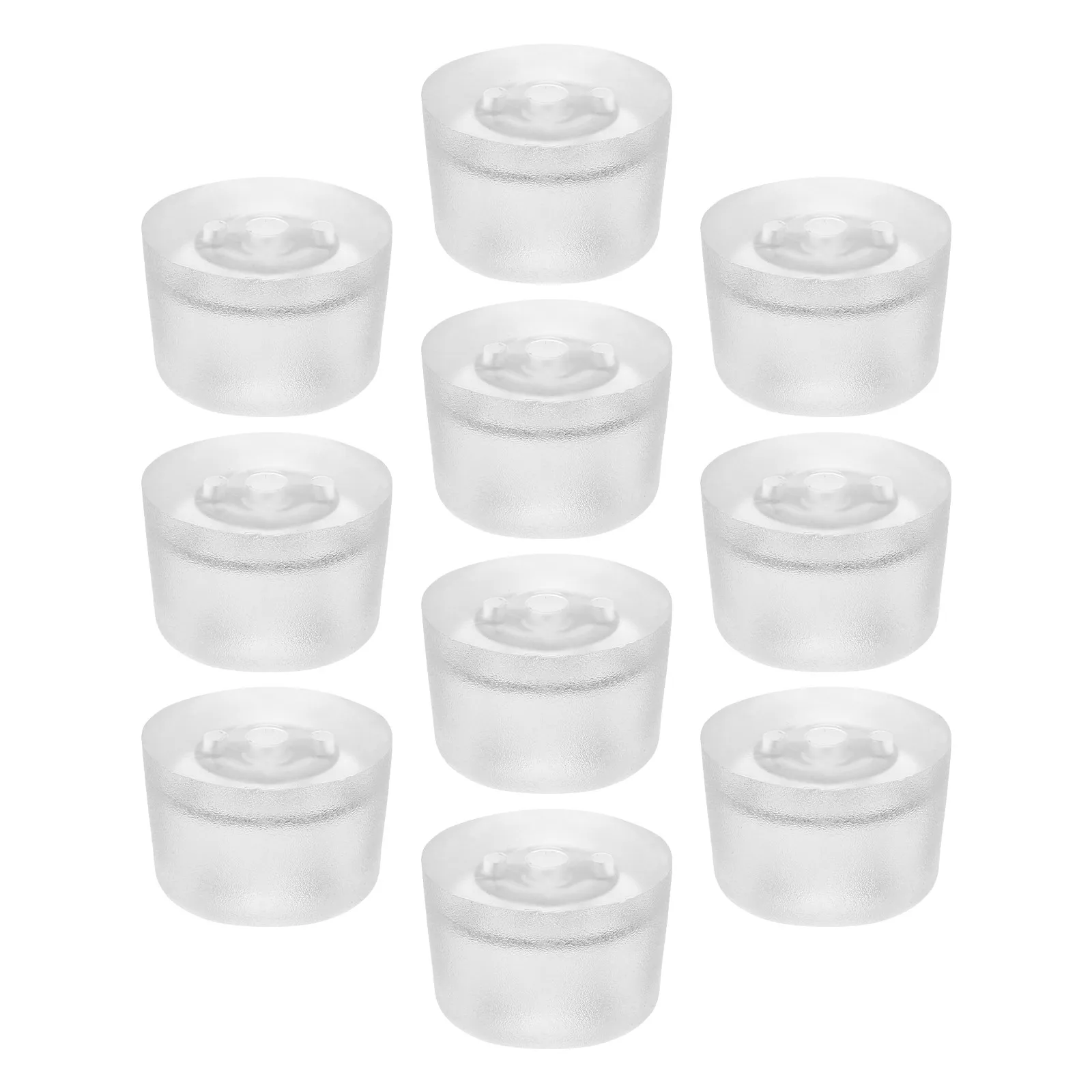 10Pcs Clear Silicone Non-Slip Furniture Pads for Cutting Boards Tables Chairs Sofas Hardwood Floor Protector Scratch Noise