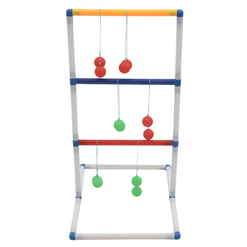

ABUM-Ladder Ball Game Set Golf Toss Game Backyard Outdoor Games For Adults And Kids