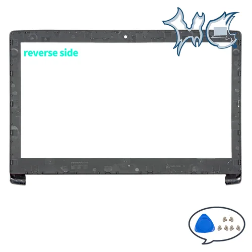 Imagen 2 del producto Nuevas cubiertas de repuesto para Aspire 3 A315-41 A315-41G A315-33 A315-53 A315-5 LCD contraportada bisel frontal bisagras cajas superiores