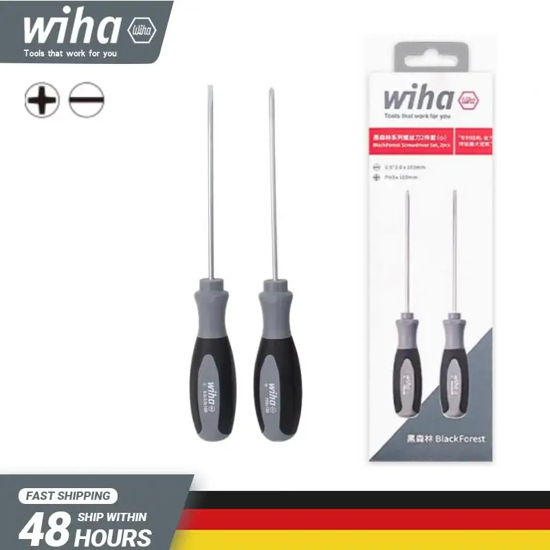 

WIHA 80302C Черный лес Phillips набор отверток в одно касание прецизионный сотовый телефон камера компьютер ремонт ручные инструменты 2 шт.