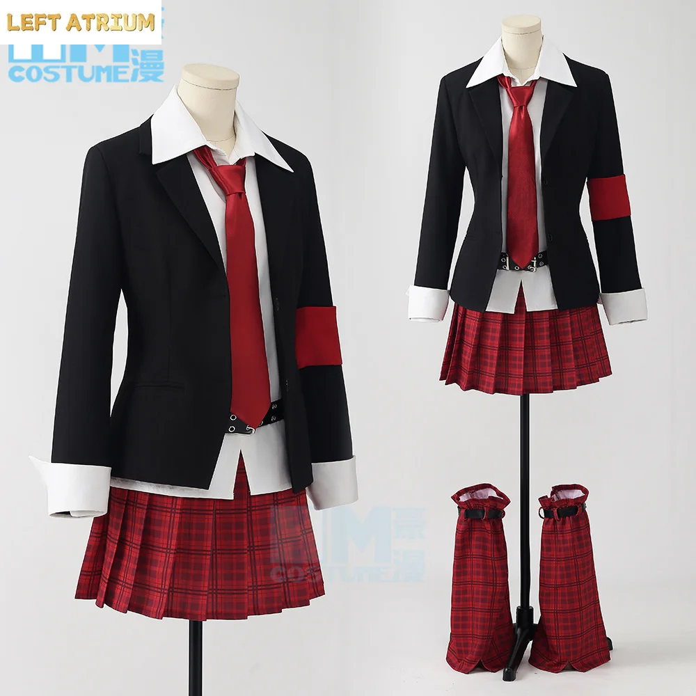 

High Quality Hinamori Amu Cosplay Costume Wig Girls Anime Shugo Chara Cosplay Costumes JK School Uniform Halloween Party Outfits