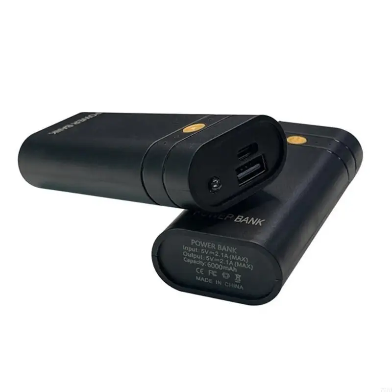 77JD DIY 2x18650 Battery Case with Shell Charger-Box Accessories