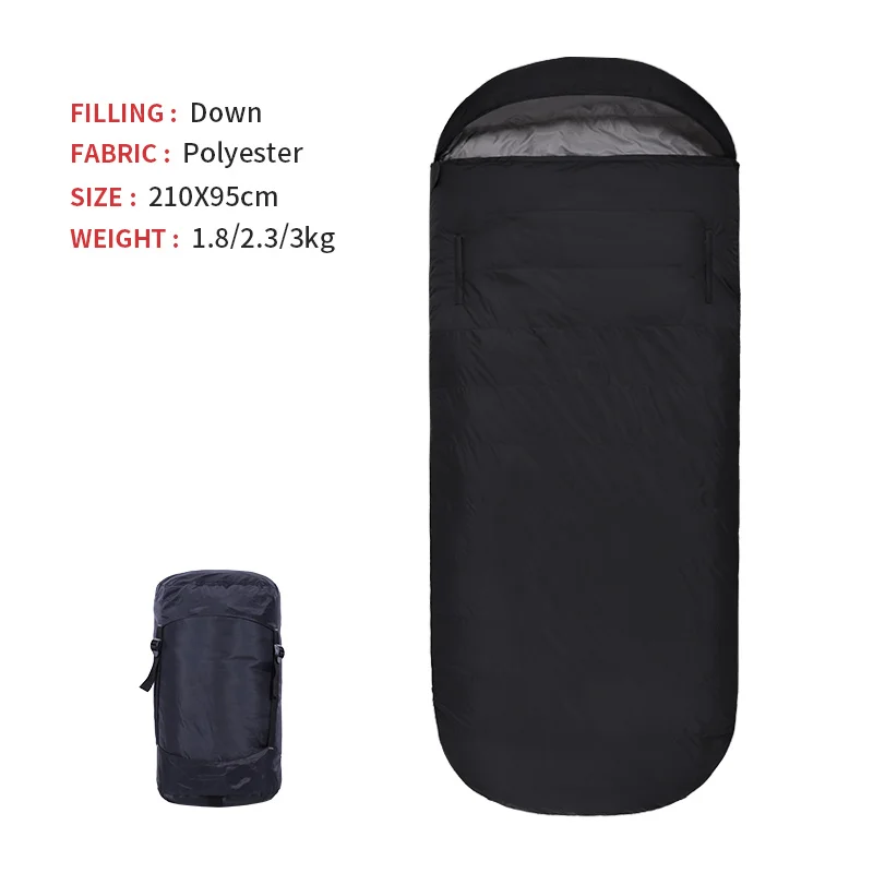 Adult Down Filling Camping Sleeping Bag Manufacturer