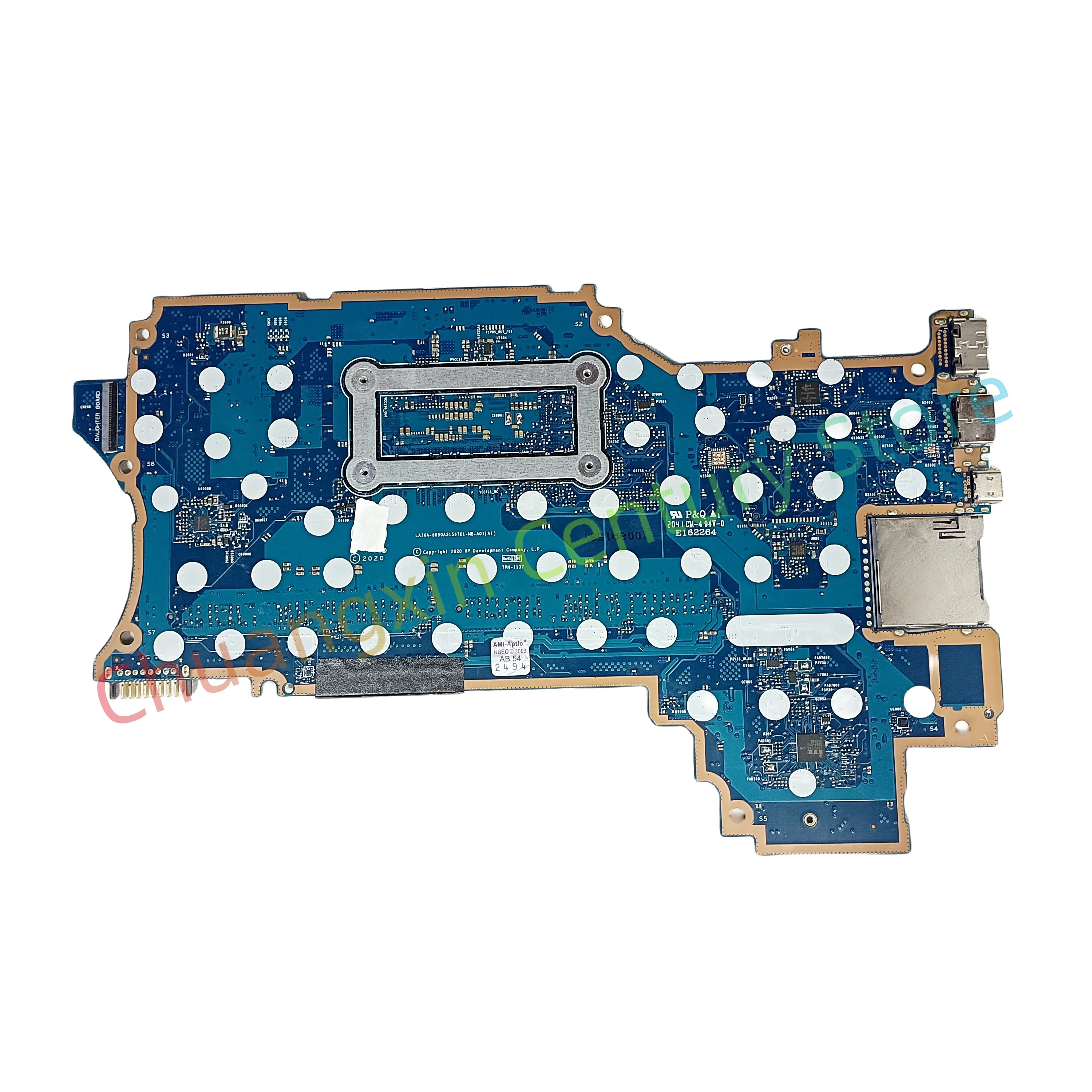 6050A 3156701 -MB-A01 (A1) اللوحة الأم للكمبيوتر المحمول HP Pavilion X360 14T-DW 14-DW مع وحدة المعالجة المركزية: I3-1005G1 I5-1035G1 I7-1065G7 اختبار 100%