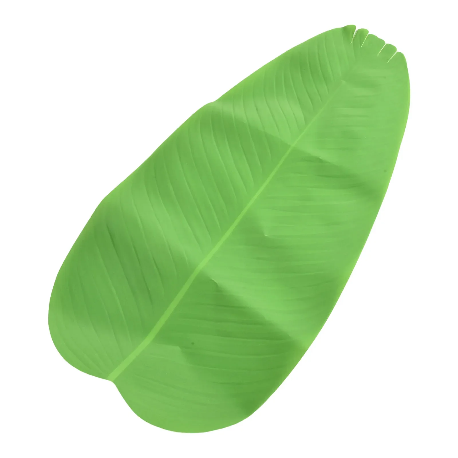 Simulation Banana Leaf Table Mat Decoration Table Flag Simulation Plant Desktop Festive And Party Supplies 37.5*19cm