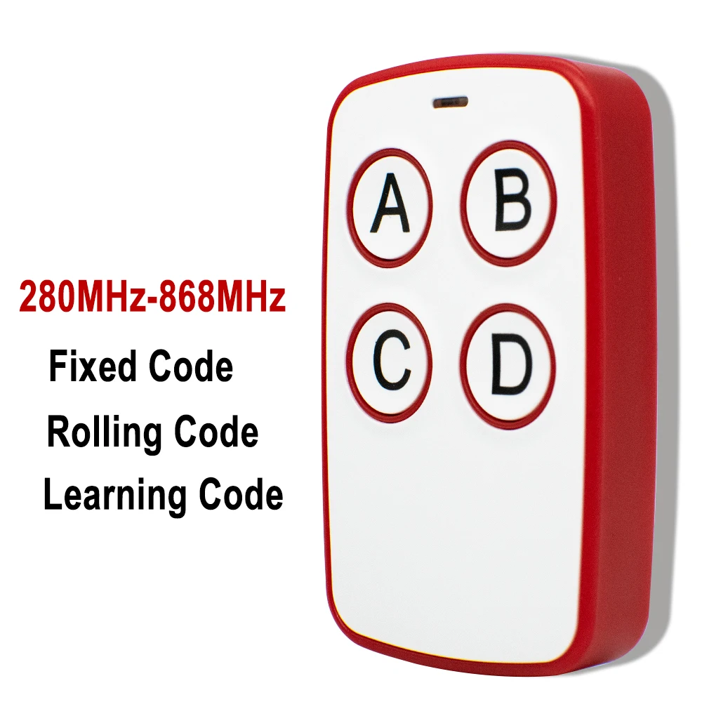 ユニバーサルマルチ周波数 280-868mhz ガレージドアリモコンゲートコントローラ 433.92MHz 315 390 MHz コピー機デュプリケーター 4 で 1