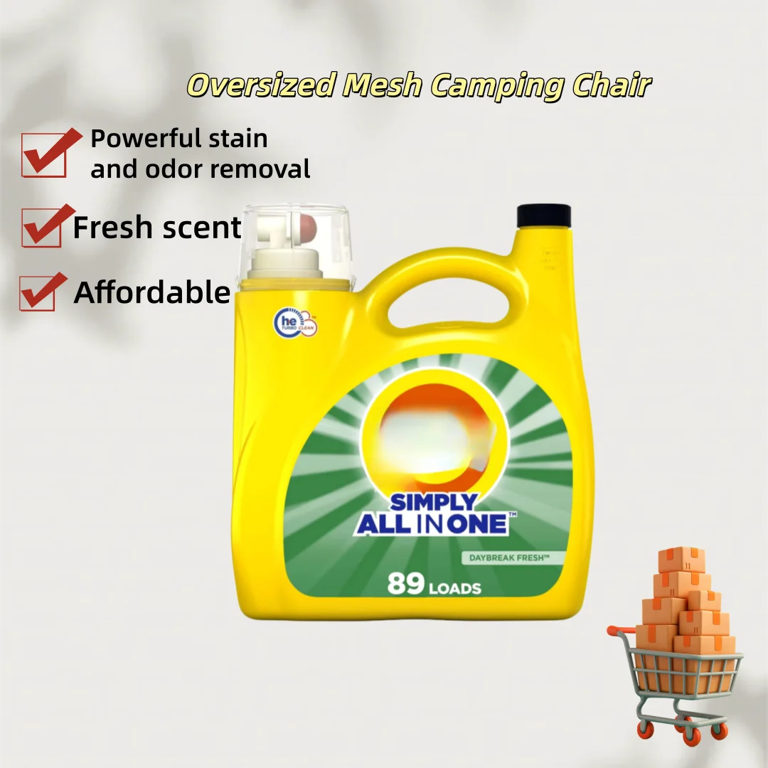 

Simply Liquid Laundry Detergent, Daybreak Fresh Scent 117oz, 89 Loads, High Efficiency HE Safe, Concentrated