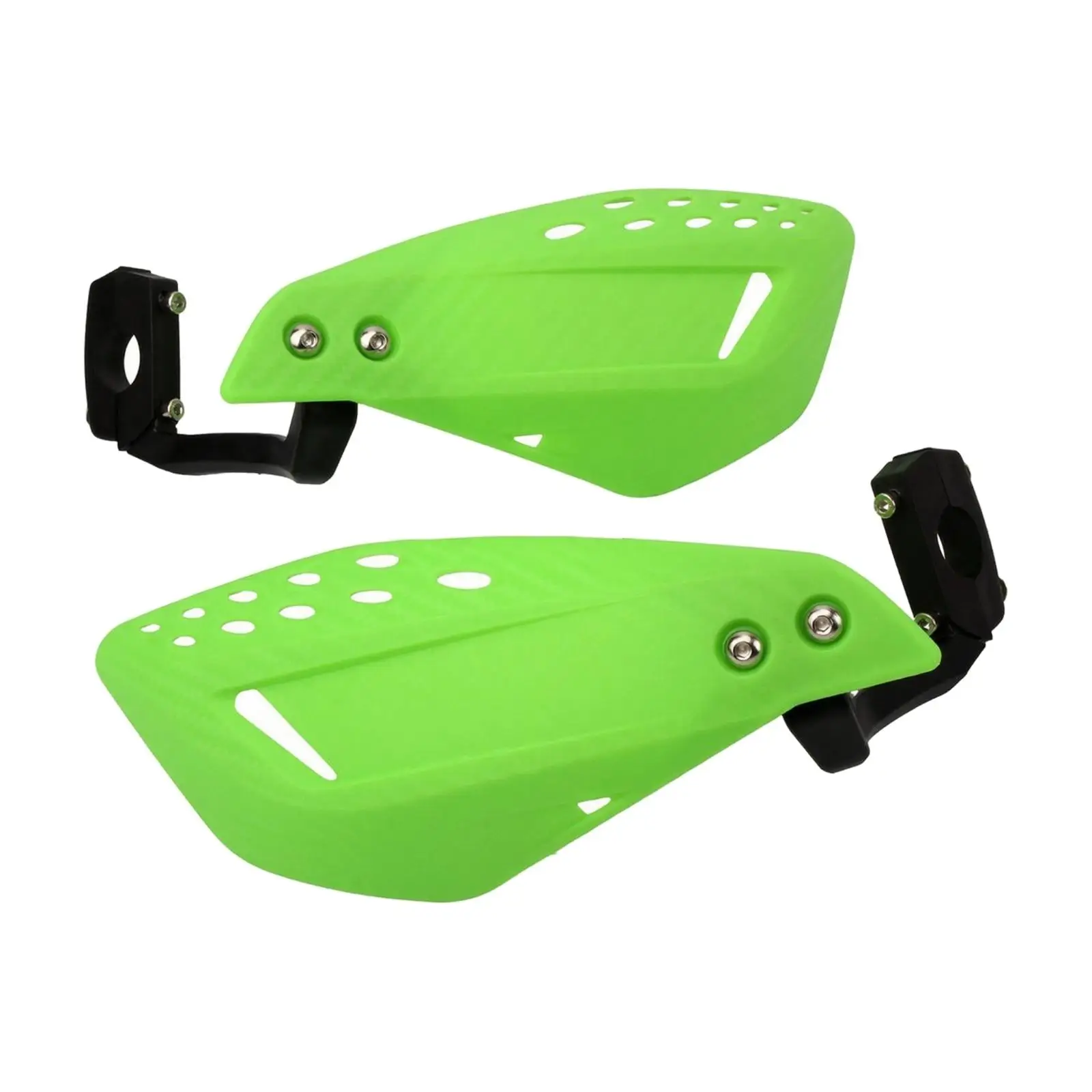 Plastic Handlebar Hand Protector for Motocross Dirt Bike Adventure Wind Guard with Universal Mounting Kit Side Vents and Impact