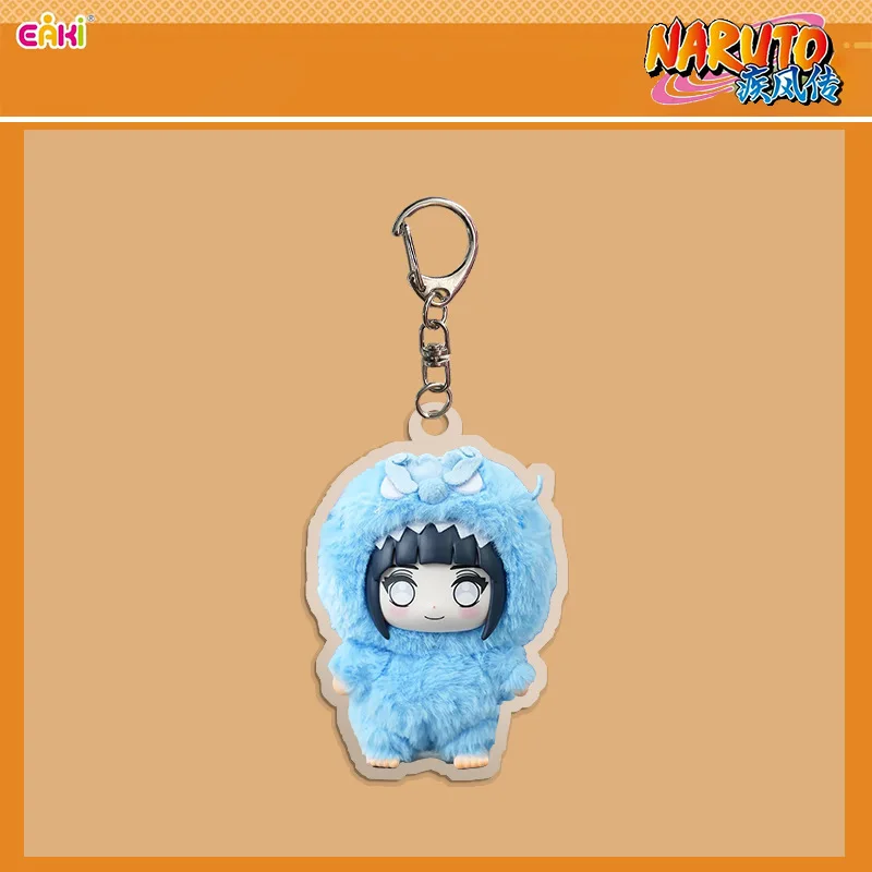 ناروتو أعلى لطيف دمية الحيوانات الأليفة سلسلة مفاتيح مصنوعة من الأكريليك ناميكازي ميناتو ساسوكي اوتشيها ناروتو اكسسوارات قلادة متوهجة لطيف الوحش الطرف #2