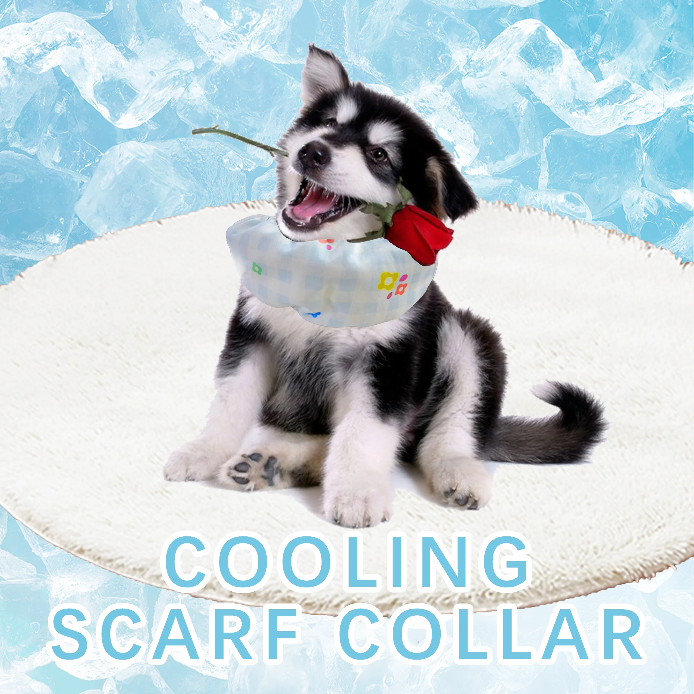 Pet Supplies Coupon - طوق تبريد للكلاب، مريلة تبريد للحيوانات