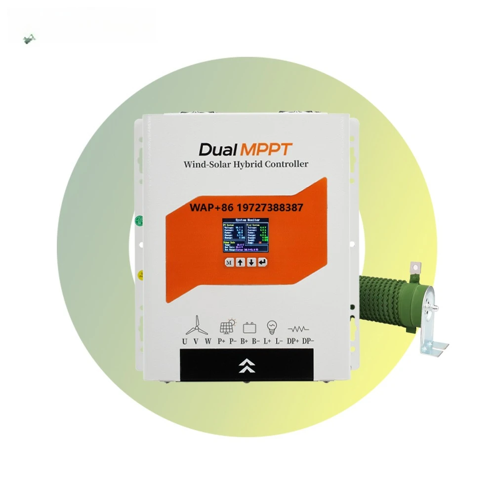 

3KW Solar Controller 12V/24V/48V AUTO Double MPPT Hybrid Regulator for Solar 1KW Wind 2KW Controller 3-voltage Auto Switch
