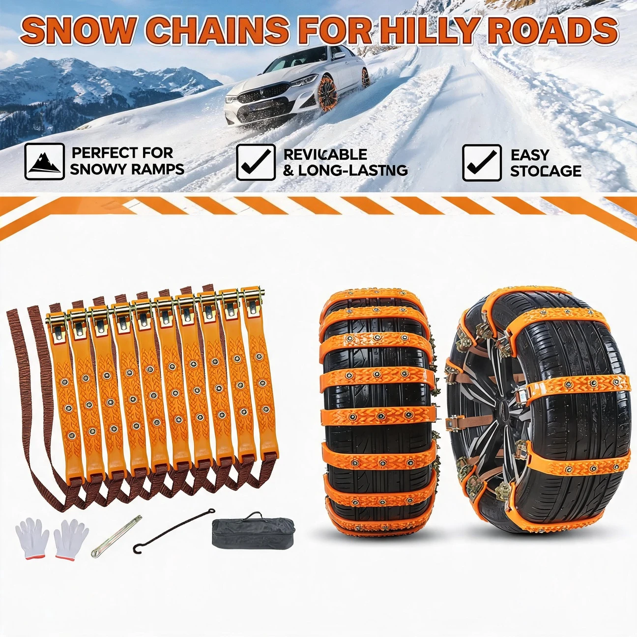 cables-antiderapants-pour-pneus-de-neige-10-20-pieces-chaines-pour-pneus-de-voiture-accessoires-d'urgence-pour-briser-la-glace-et-la-neige-en-exterieur