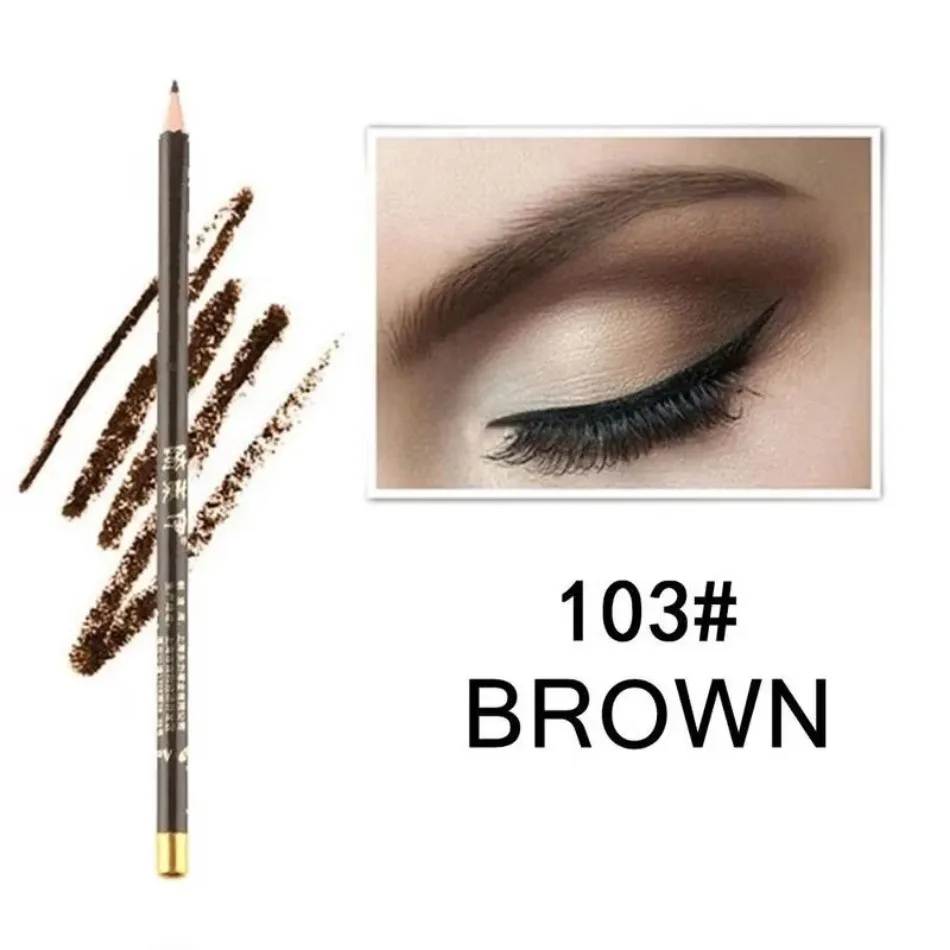 1 PCS Pull Lijn Wenkbrauwpotlood Waterdicht en Niet Vlekken Hand Scheuren Harde Kern Wilde Wenkbrauw Make-Up Pen Wenkbrauw Poeder Make-up