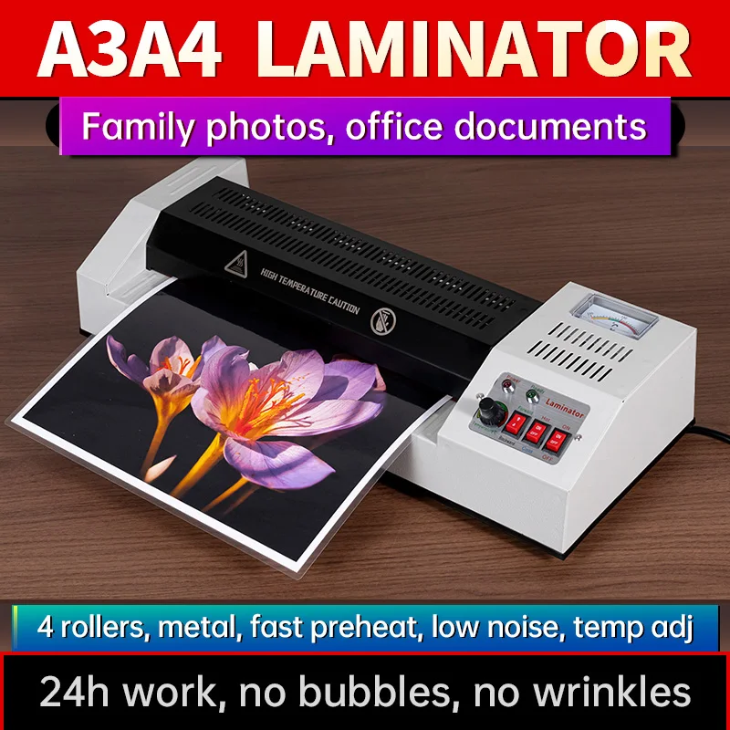 High Quality Factory Price Laminating Machine Hot Press A4 Laminating Machine Automatic