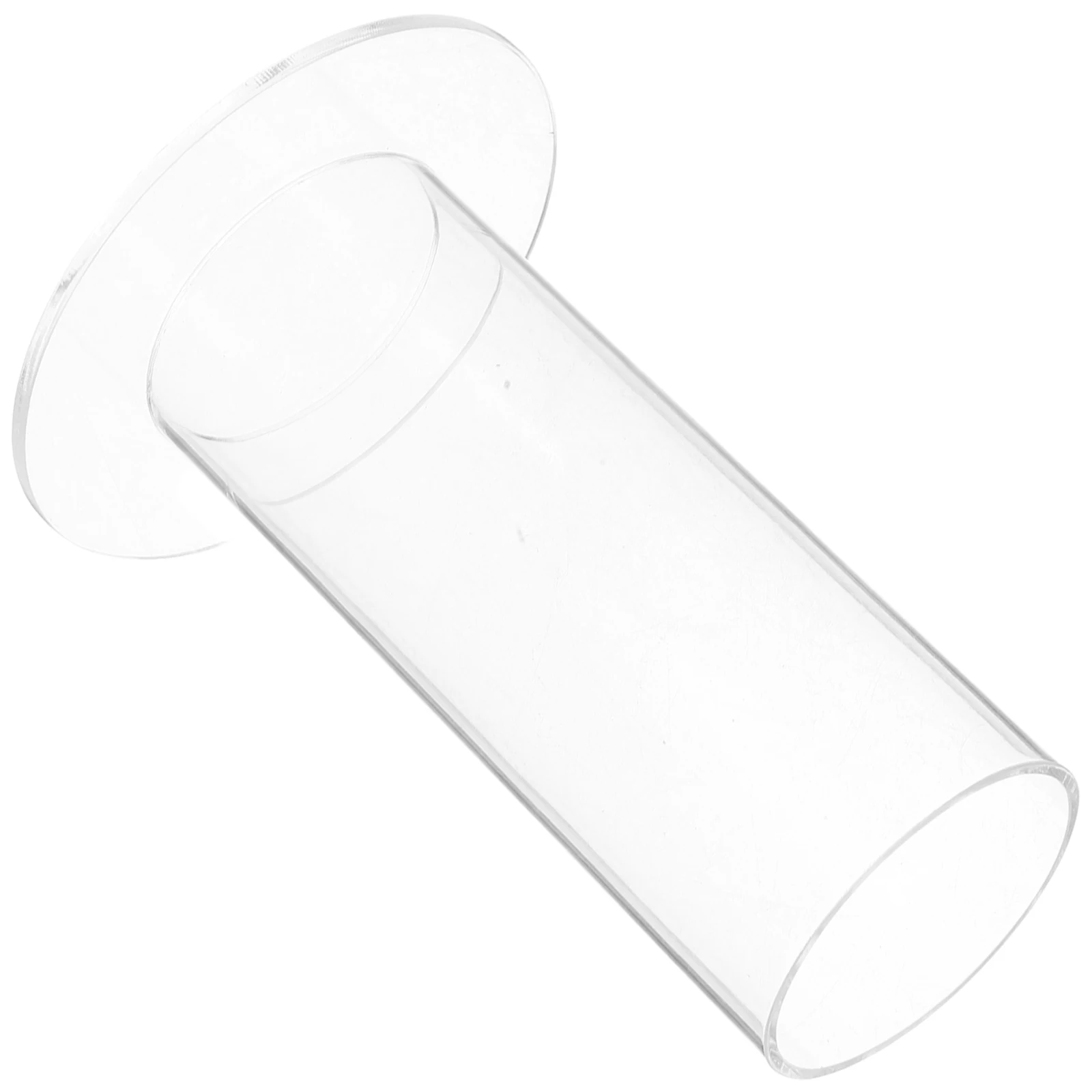 

Hair Tie Storage Rack 13cm High Acrylic φ9cm Fixed Base Hairband Holder Scrunchies Display Stand Jewelry Packaging Tool