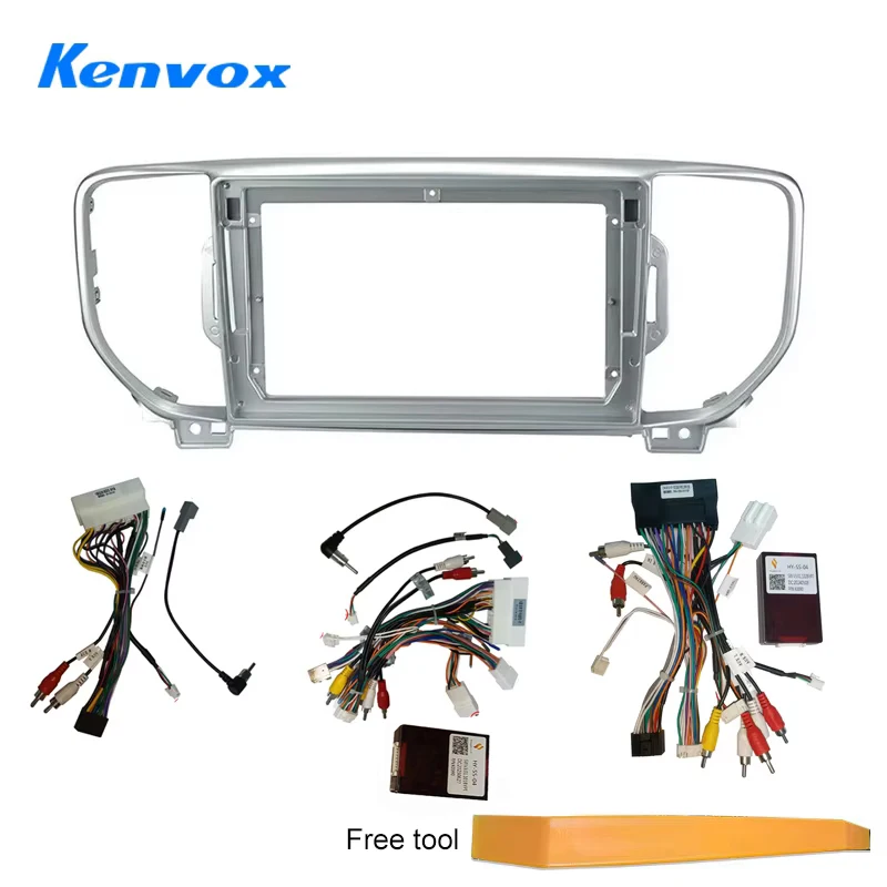 

9-дюймовый для KIA Sportage 4 KX5 2016 2019, автомобильный радиоприемник, Android MP5, стереоплеер, 2Din, рамка панели головного устройства